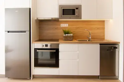 Una cocina o zona de cocina en Estudio con terraza en Arguineguín LA SAL 3