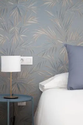 Cama o camas de una habitación en Estudio con terraza en Arguineguín LA SAL 3