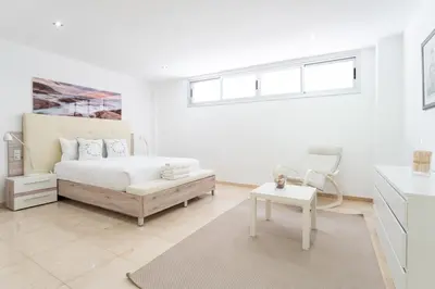 Cama o camas de una habitación en Villa Katarina Ocean Wiew Heated Pool Wi-fi