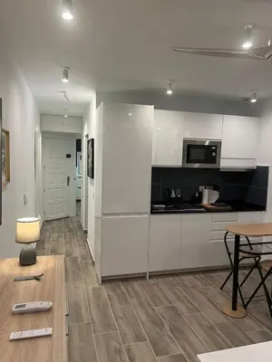 Una cocina o zona de cocina en 6 building Aloe - Free WiFi, Central, near playa dunes