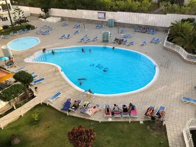 Piscina en o cerca de 6 building Aloe - Free WiFi, Central, near playa dunes
