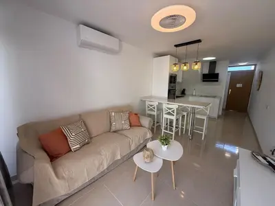 Una cocina o zona de cocina en Las Brisas 38, 2 bedrooms and pool