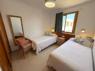 Cama o camas de una habitación en Las Brisas 38, 2 bedrooms and pool
