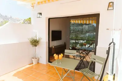 Un balcón o terraza de Playa del Cura Ocean View Apt