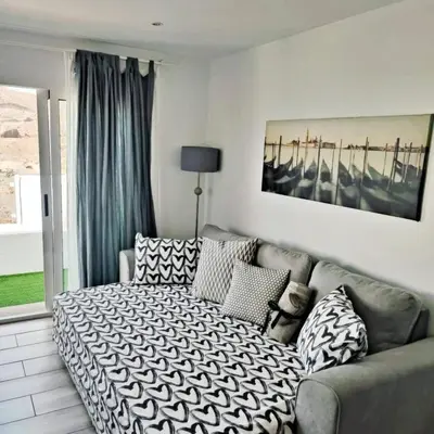 Cama o camas de una habitación en Lovely Ocean House by Alquiler de Sueno