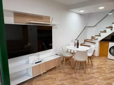 Una cocina o zona de cocina en Dunaflor Verde Bungalows