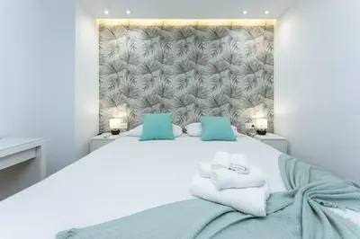 Cama o camas de una habitación en Sun&Beach la Strada by Canarias Homelidays