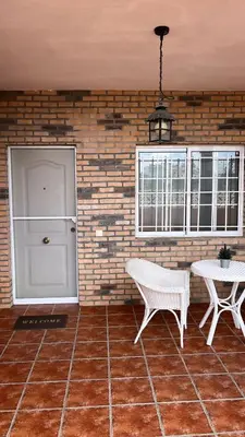 Un patio o zona al aire libre en Lucia Home