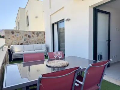 Zona de estar de Valley view holidays