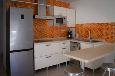 Una cocina o zona de cocina en Holiday Club Sol Amadores