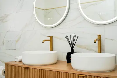 Un baño de Villa Flamingo
