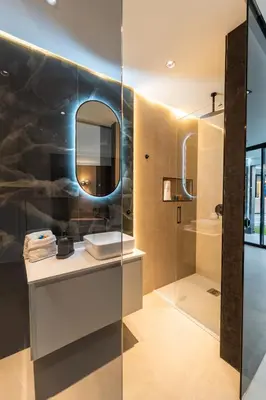 Un baño de Villa Soleil Anfi Tauro Golf