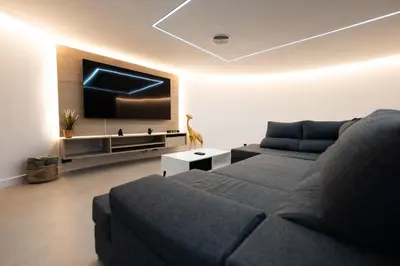Zona de estar de Villa Soleil Anfi Tauro Golf