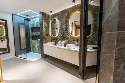 Un baño de Villa Soleil Anfi Tauro Golf