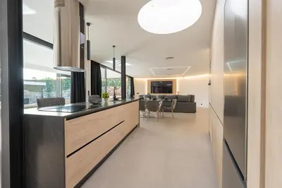 Una cocina o zona de cocina en Villa Soleil Anfi Tauro Golf