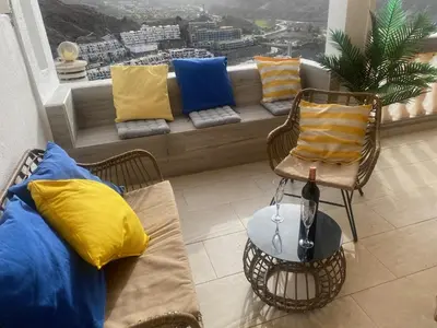 Zona de estar de Mogán Vista Bonita