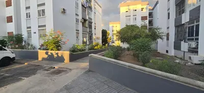 Edificio en el que se encuentra el hostal o pensión