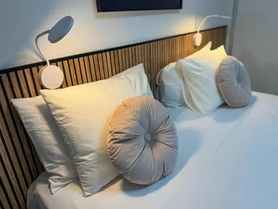 Cama o camas de una habitación en Paths Of Life Holiday Home