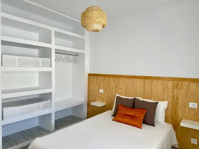 Cama o camas de una habitación en Farito Sunset