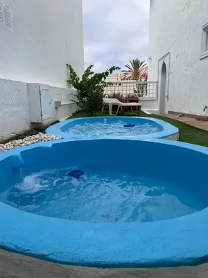 Piscina en o cerca de Apartamento con jardín y pequeña piscina privada para refrescarse