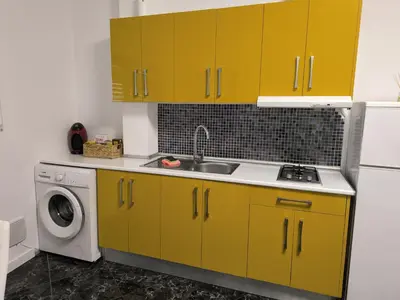 Una cocina o zona de cocina en Bonito apartamento en Las Palmas