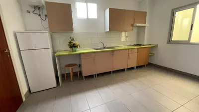 Una cocina o zona de cocina en Acogedor apartamento en las Palmas