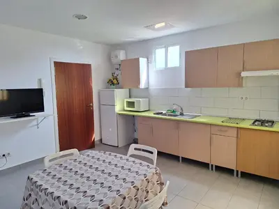 Una cocina o zona de cocina en Acogedor apartamento en las Palmas