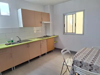 Una cocina o zona de cocina en Acogedor apartamento en las Palmas