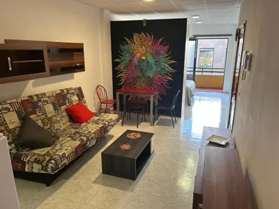 Zona de estar de Apartamento Las Canteras