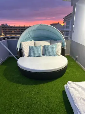 Zona de estar de Villa Flamingo 1