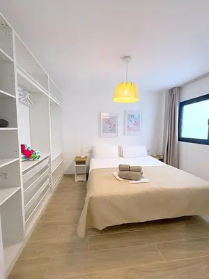 Cama o camas de una habitación en Arguineguín, pueblo pesquero
