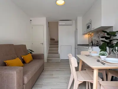 Zona de estar de Beautiful newly renovated bungalow