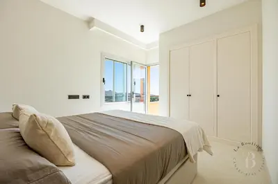 Cama o camas de una habitación en Vista Golf Salobre Golf