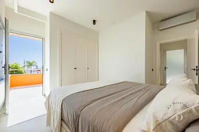 Cama o camas de una habitación en Vista Golf Salobre Golf