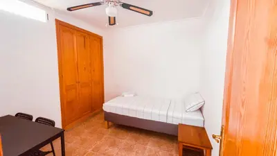 Cama o camas de una habitación en La Orilla