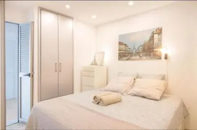 Cama o camas de una habitación en Apartment Holiday Puerto Rico