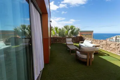 Paisaje cerca de esta villa