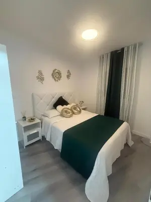 Cama o camas de una habitación en Apto Secret 391 Las Faluas