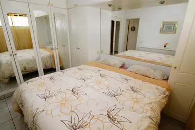 Cama o camas de una habitación en Aguycan Beach 218