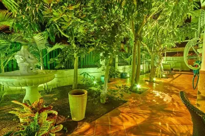 Jardín al aire libre en Santa Barbara Tropical by Alquiler de Sueno - 2 private terraces