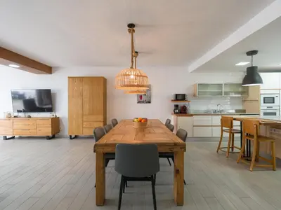Una cocina o zona de cocina en Sunnyland Villa