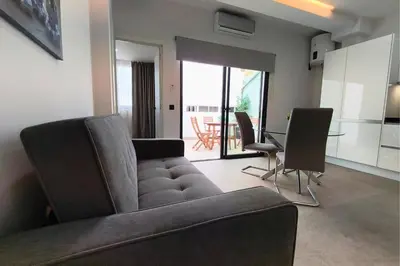 Zona de estar de Fontanales Beach Flat
