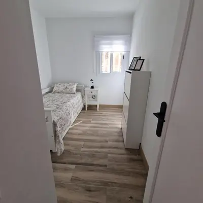 Cama o camas de una habitación en Vistas al Cura