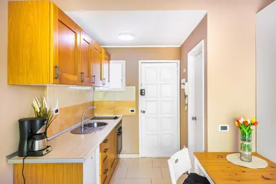 Una cocina o zona de cocina en Leopard Rock Puerto Rico