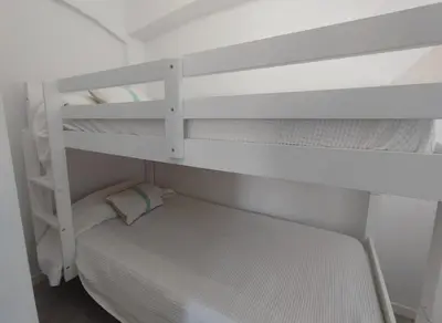 Cama o camas de una habitación en bungalow in the center of playa del inglés