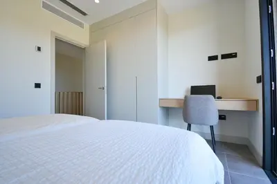 Cama o camas de una habitación en La Atalaya del Salobre Golf