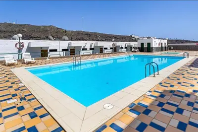 Piscina en o cerca de Carolina apartment, two bedrooms with air conditioning and a fully equipped kitchen, close to the beach and shopping center
