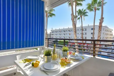 Un balcón o terraza de Modern Iguazu Apartment