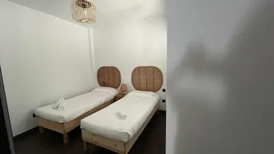 Cama o camas de una habitación en la casa de pozo1