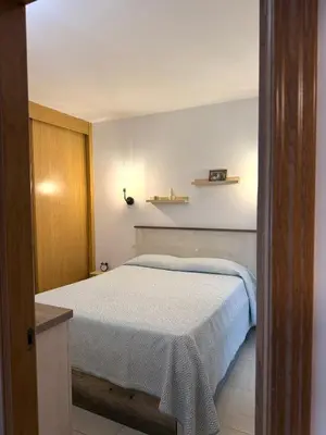 Cama o camas de una habitación en Casa Las Arenas